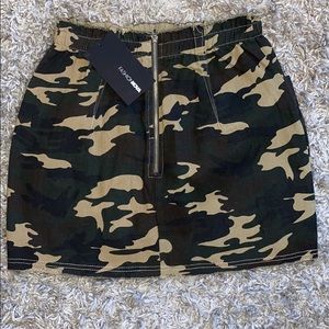 Fashion Nova Military Mini Skirt